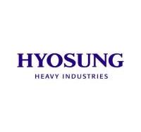 download (1) (1) Logo of Hyosung Heavy Industries, featuring the company name "HYOSUNG" in large blue capital letters above "HEAVY INDUSTRIES" in smaller blue capital letters on a white background, symbolizing expertise in Industrial Motor & Generator Repair.