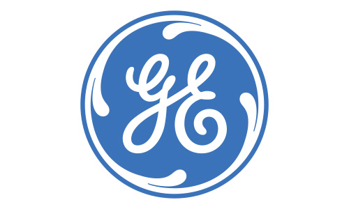ge-logo The blue and white GE logo, often seen in Industrial Tool Repair settings, features the cursive lowercase letters "ge" inside a circle with swirling decorative lines.