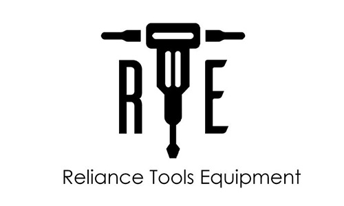 reliance-logo Logo for Reliance Tools Equipment, specializing in Industrial Tool Repair. The initials "RTE" are creatively designed with a screwdriver forming the "T" and stylized horizontal tools extending from the top of the letter.